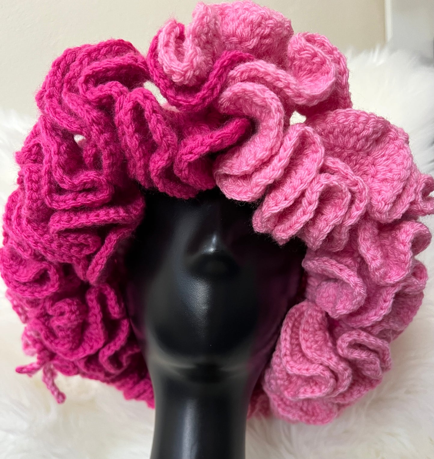 Ruffle hat (made to order)
